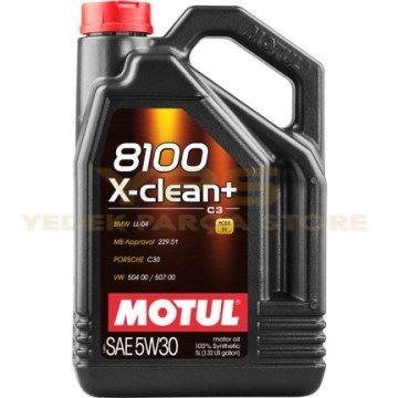 MOTUL 8100 X-CLEAN+PLUS 5W30 5LT PARTİKÜLLÜ MOTOR YAĞI 2019 TARİHLİ