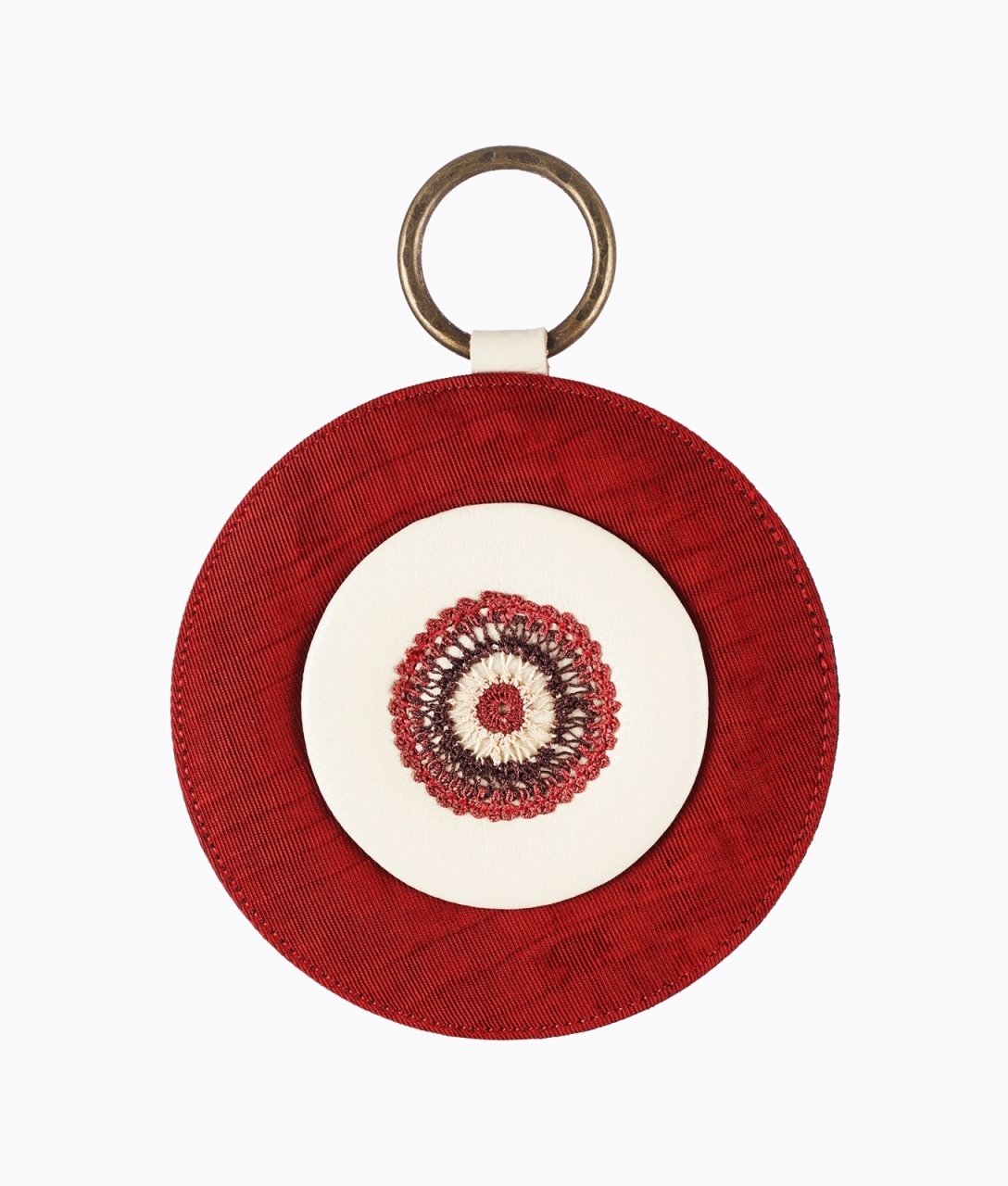 KLASİK Kutnu Nazarlık [Kırmızı-15cm]