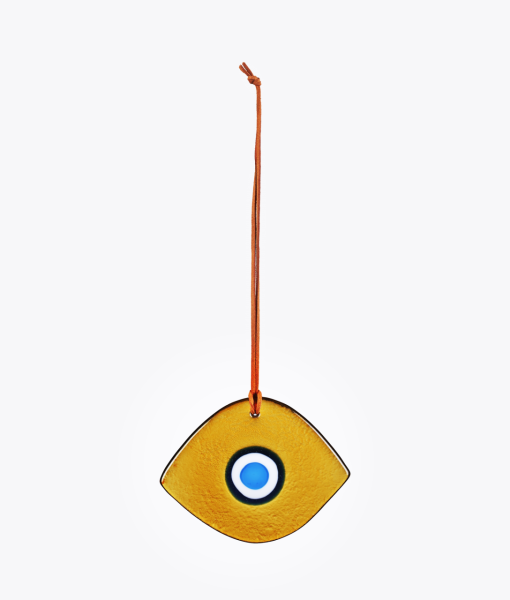 Cam Nazarlık [Amber-12cmx9cm]