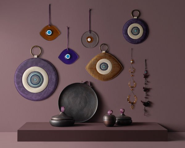 Cam Nazarlık [Sarı-10cm]