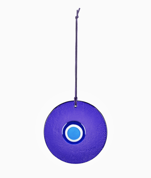 Cam Nazarlık [Mor-14cm]