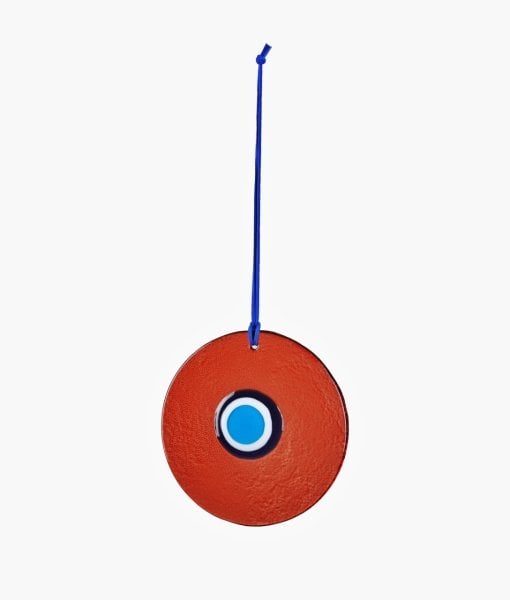 Cam Nazarlık [Kırmızı-14cm]