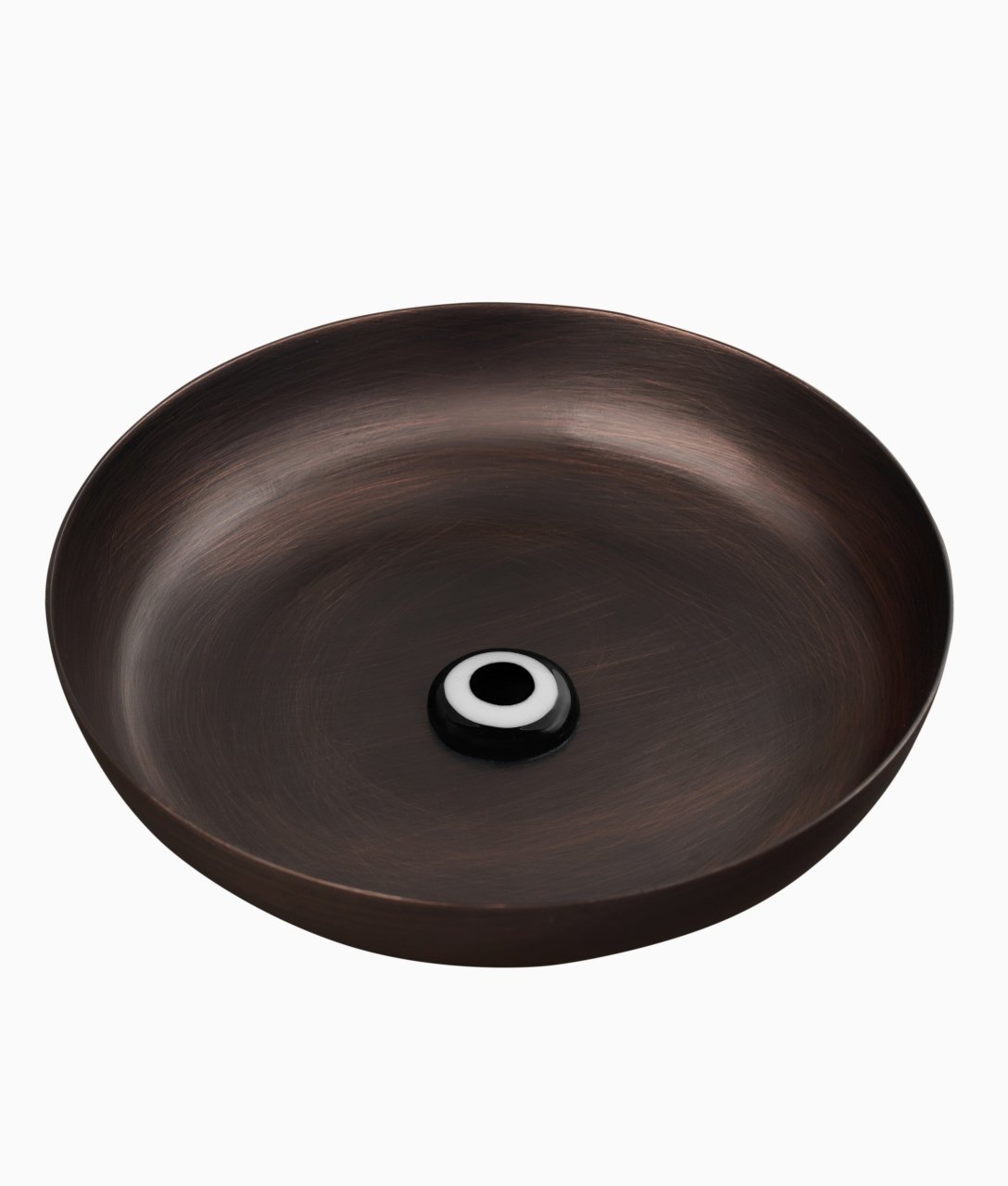 Bakır Hamam Tası [Siyah/Beyaz-17cm]