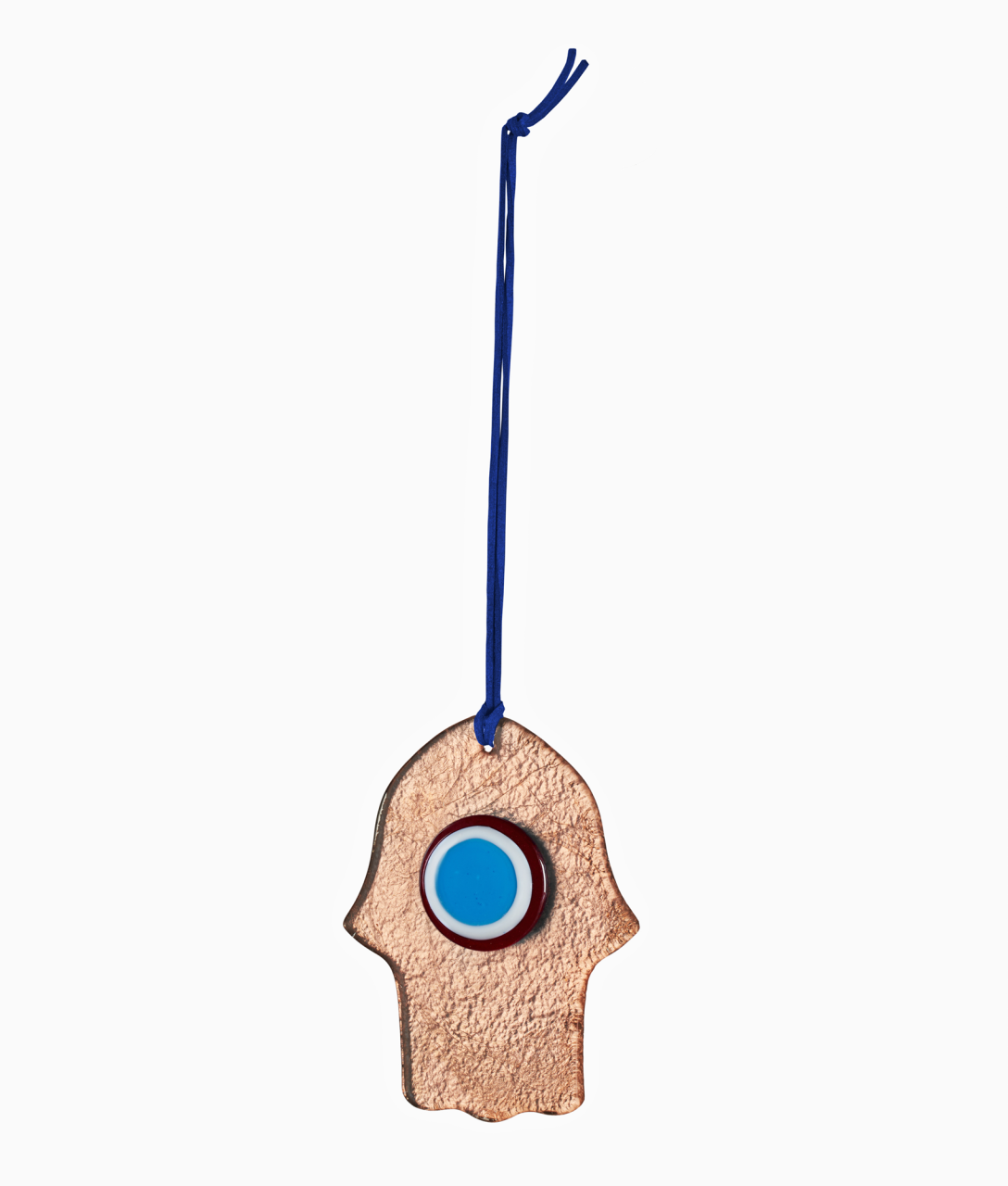 Cam Nazarlık [Kırmızı/Turkuaz-15,5cmx12,5cm]