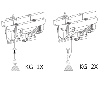 Paftar MV-500 Elektrikli Mini Vinç (250/500 Kg)