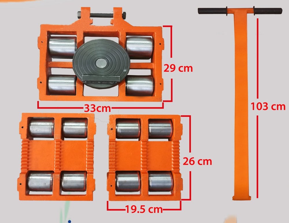 12 Ton Metal Teker Domuz Arabası