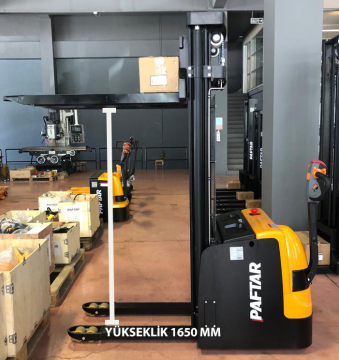 Paftar ES1546ZF Tam Akülü İstif Makinesi 1,5 Ton 460 cm Freelift