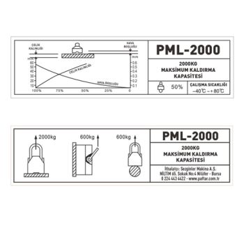 Paftar PML-2000 Manyetik Kaldıraç