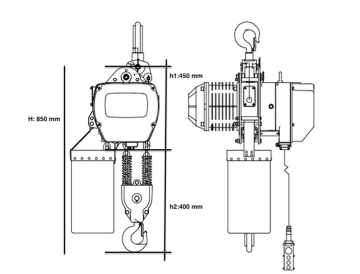 Paftar KC-02-01 Elektrikli Zincirli Caraskal