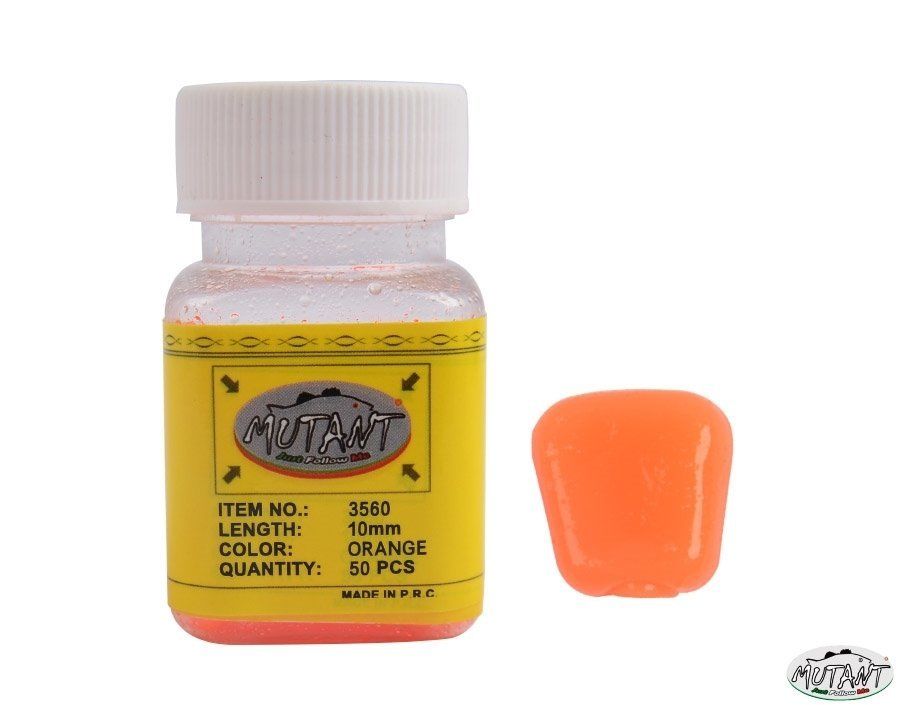 Mutant 3560 Pop Corn Plastik Kutu Mısır Orange (50'li Paket)