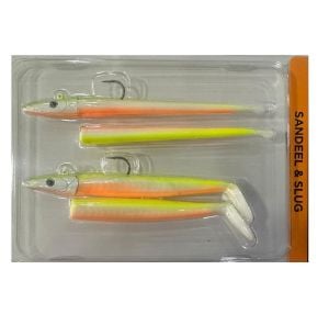 Savage Gear Sandeel and Slug 10cm 10g 4+2 Adet Suni Yem Lemon Back