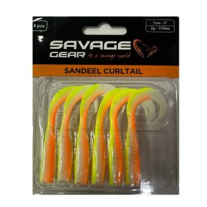 Savage Gear LB Sandeel Curtail 7 cm (6'lı) Lemon Back
