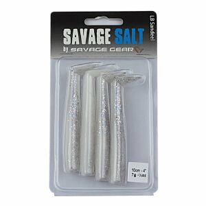 Savage Gear Sandeel 10cm 4 Adet 7g Real Pearl Suni Yem