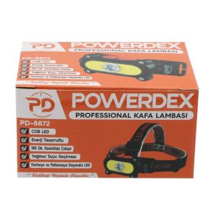 Powerdex PD-8872 USB Şarjlı Kafa Lambası