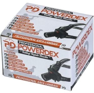 Powerdex PD-7772 USB Şarjlı Zoomlu Kafa Lambası