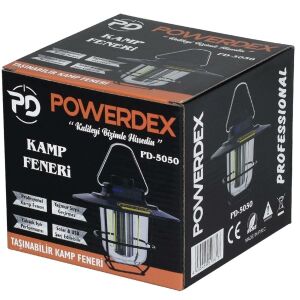 Powerdex PD-5050 USB Şarjlı Taşınabilir Kamp Feneri