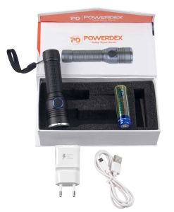 Powerdex PD-6007 Şarj Edilebilir Pilli El Feneri 8W