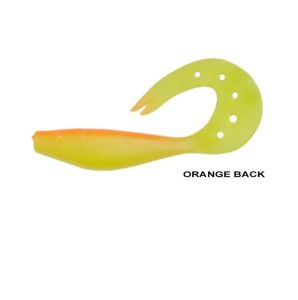 Remixon Sandra 9cm 6.7gr Orak Kuyruk Silikon Yem Orange Back