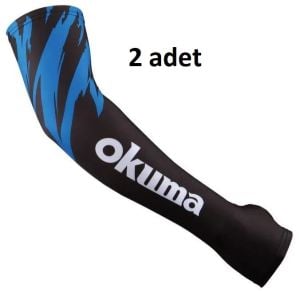Okuma Black Motif Sleeves L Beden Kolluk (2 adet)