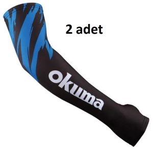 Okuma Black Motif Sleeves M Beden Kolluk (2 adet)