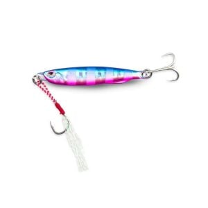 Fujin Metal GO 10gr 50mm Jig Yem Blue Pink Zebra Glow