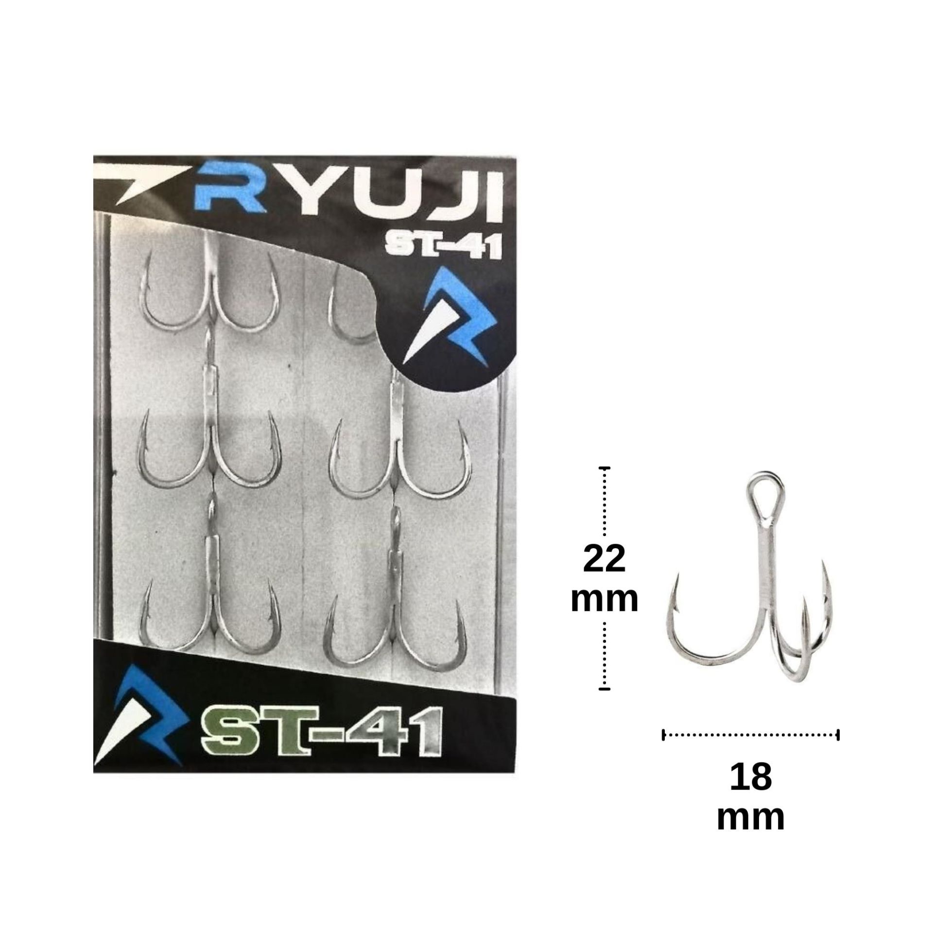 Ryuji ST41 Üçlü İğne No:4 (6 adet)