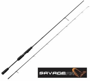 Savage Gear Black Dropshot 223 cm 2-12 gr 2 Parça Lrf Kamış