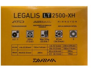 Daiwa Legalis 20 LT 2500 XH Olta Makinesi