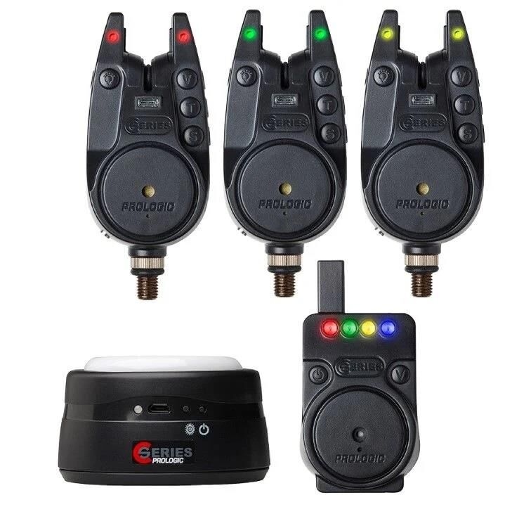 Prologic C-Series 3+1+1 Red Green Yellow Sazan Alarm Seti