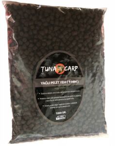 Tuna Carp Yağlı Pelet Yem 9 mm 1000 gr