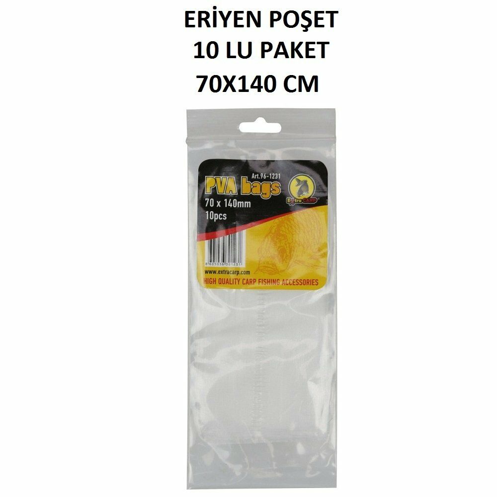 Extra Carp Pva Bag 70x140mm PVA Poşet (10 adet)