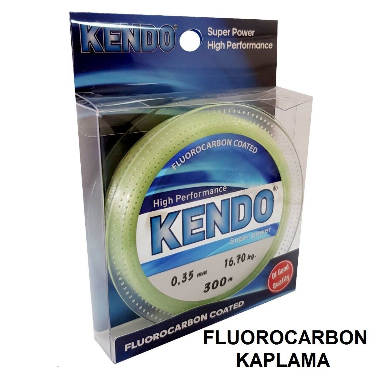 Kendo Premium 300m Fluorocarbon Kaplama Yeşil Misina