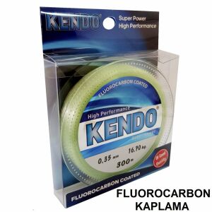 Kendo Premium 300m Fluorocarbon Kaplama Yeşil Misina