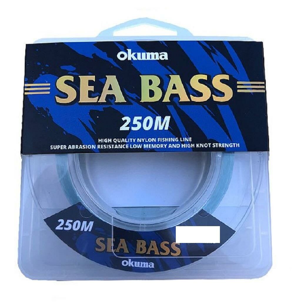 Okuma Sea Bass Nylon Moss Green 250m Misina