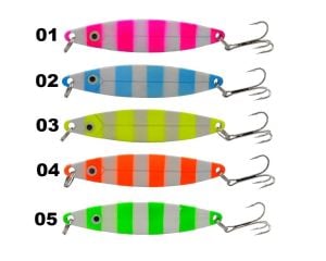 Captain 6150 Zebra Glow Kaşık 9cm 26gr