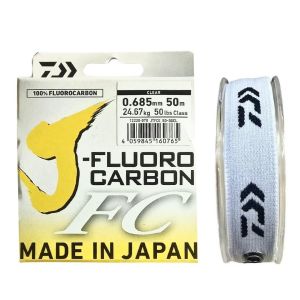 Daiwa J-Fluorocarbon FC 0.685mm 50lb 50m %100 Fluorocarbon Misina