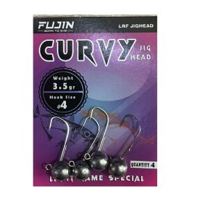 Fujin Curvy Jig Head Zoka 4 No 3.5gr (4 adet)