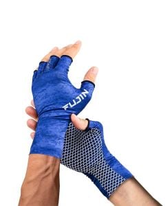 Fujin Pro Angler Summer Gloves M/L Balıkçı Eldiveni Blue