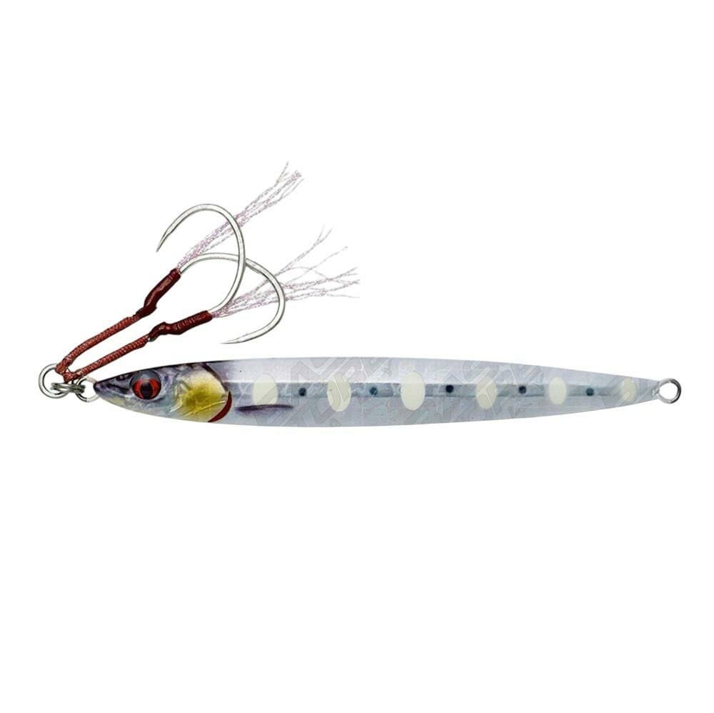 Savage Gear 3D Slim Jig Minnow 10cm 40gr Jig Yem Bone White Glow