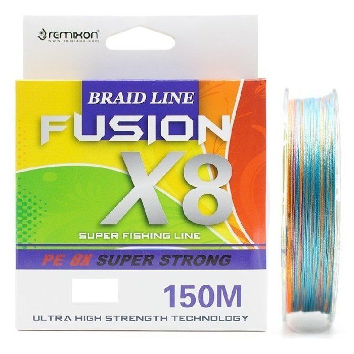 Remixon Fusion 150M X8 Multi Color 8 Kat İp Misina
