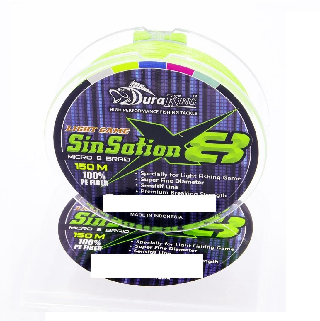 Duraking Sinsation 8X 150mt İp Misina Fluo Green