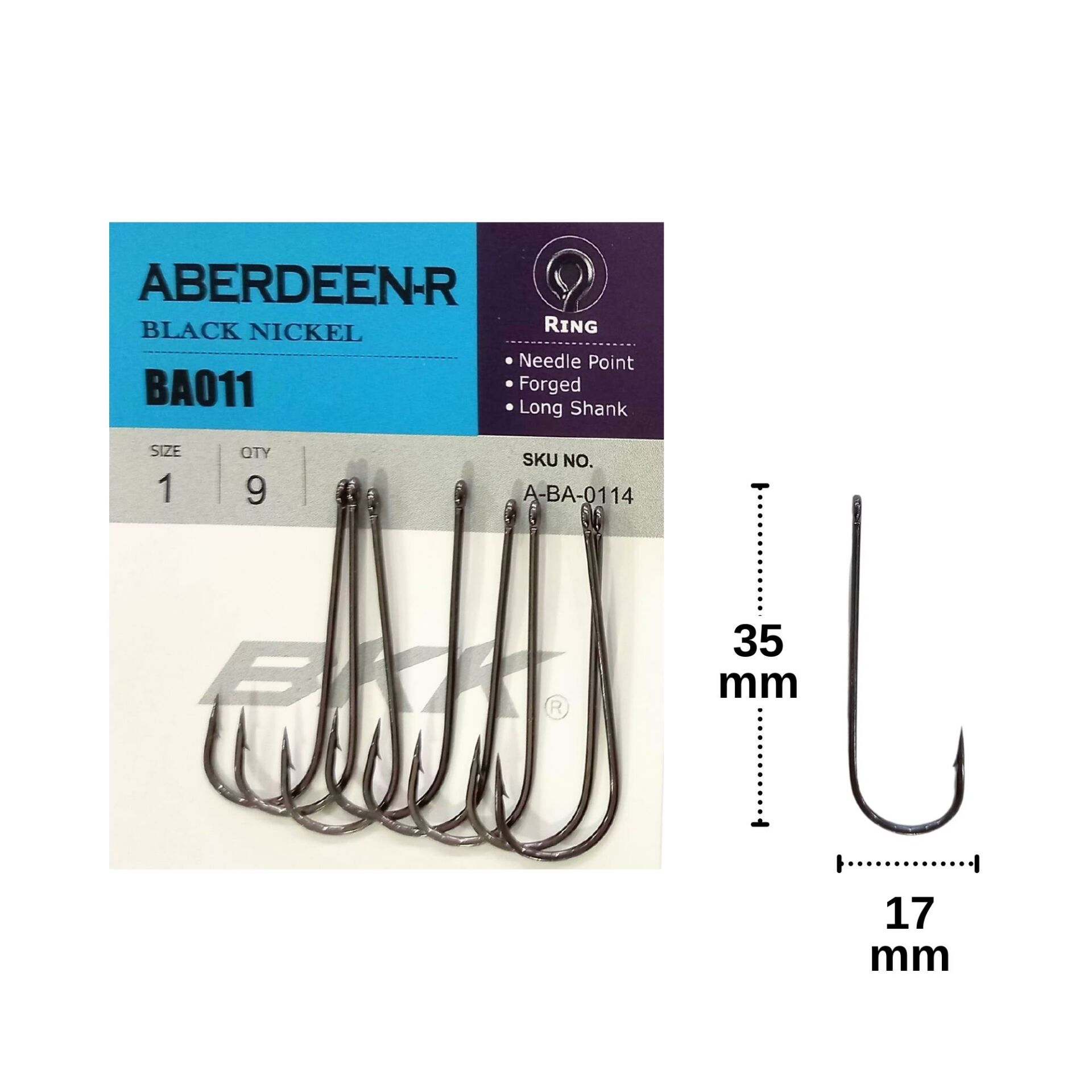 BKK ABERDEEN-R Diamond İğne No:1 (9 adet)