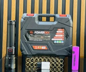 Powerdex PD-12500 Profesyonel Büyük Avcı Feneri 50W 5000 Lümen