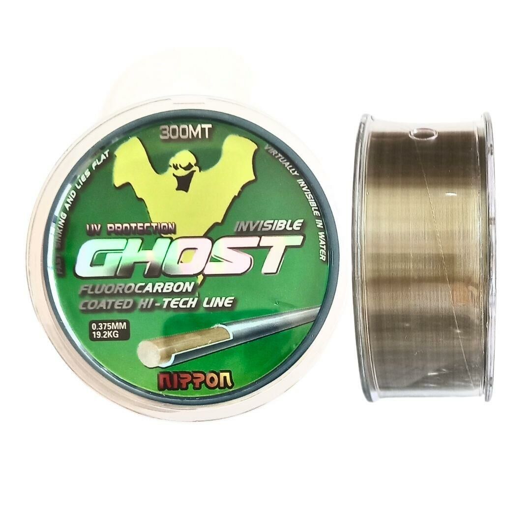 Nippon Ghost 300m 0.375mm Fluorocarbon Kaplama Misina