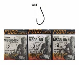 Fudo 3201 Maruseigo W/Ring Siyah Nikel Delikli Palalı Çapraz İğne