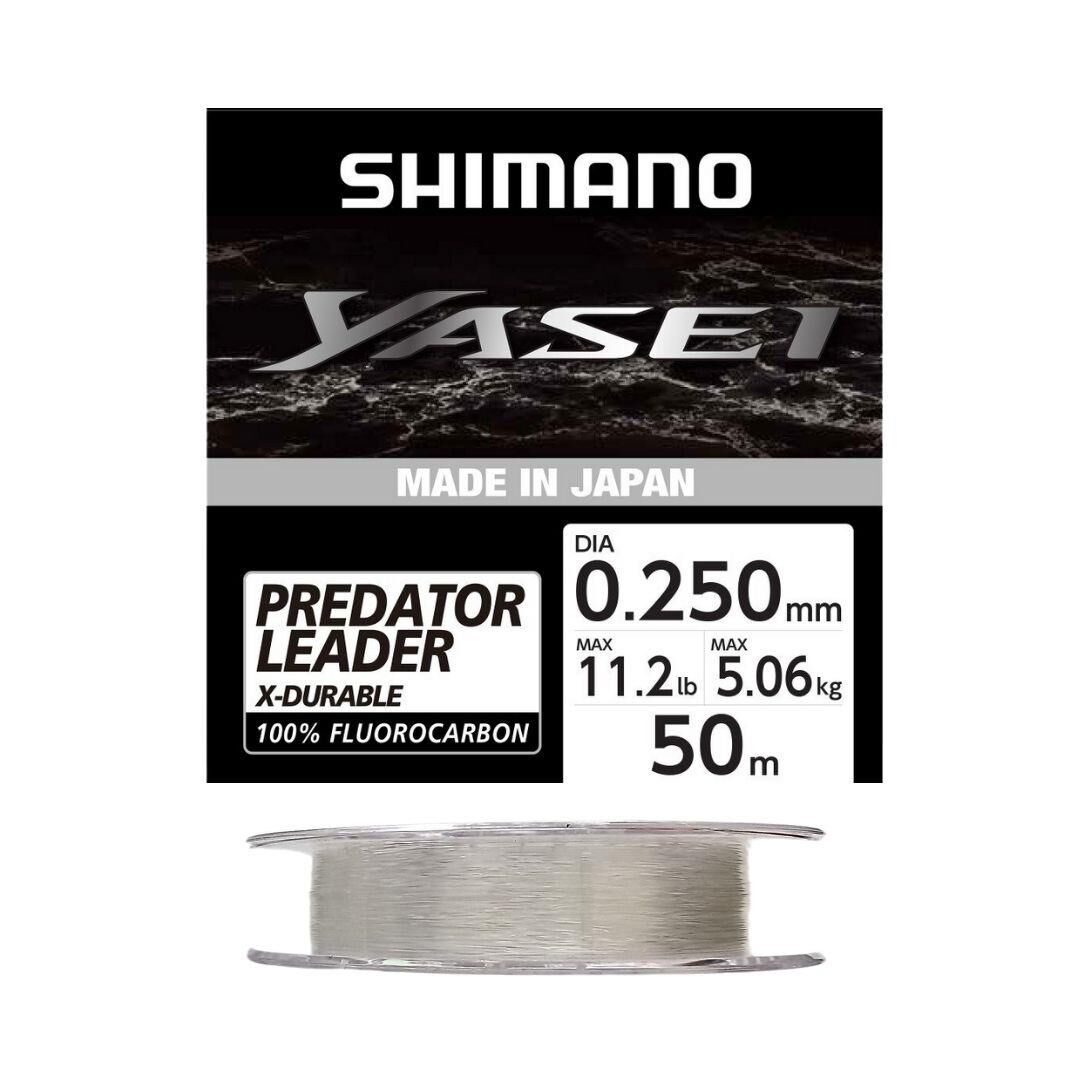 Shimano Yasei 50m 0.25mm %100 Fluorocarbon Misina