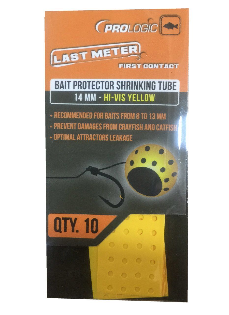 Prologic LM Bait Protector Shrinking Tube 14 mm Yellow Boili Koruma Kaplama (10'lu Paket)