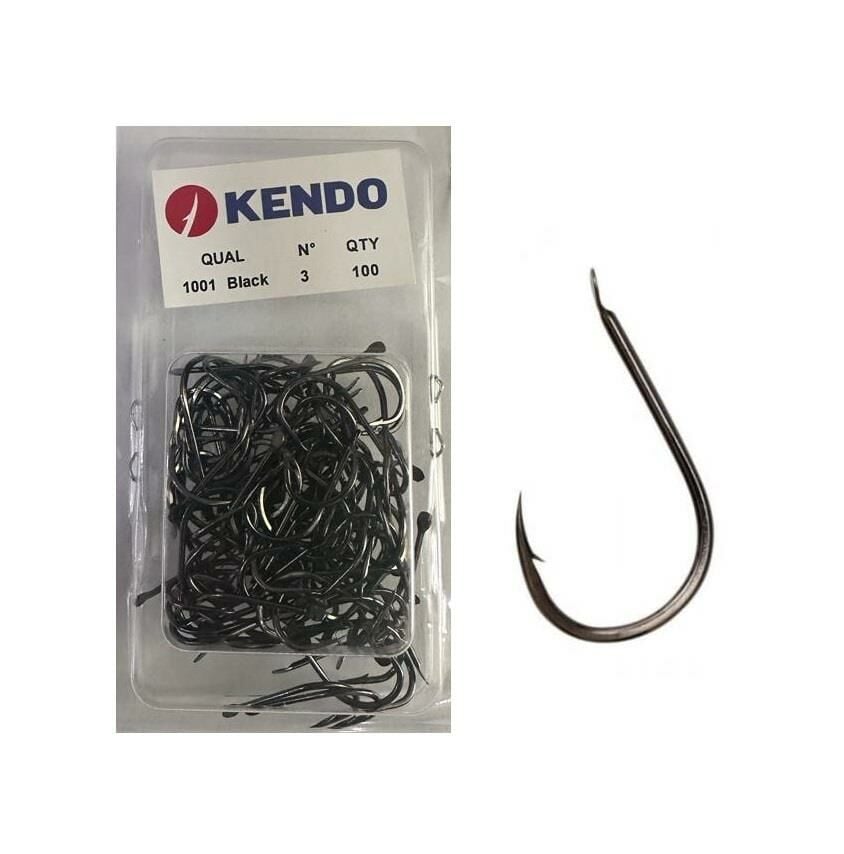 Kendo 1001 Black Nikel İğne No:3 (100 Adet)