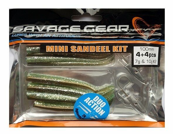 Savage Gear Mini Sandeel Kit 10 cm 10 Parça Renk: Sandeel