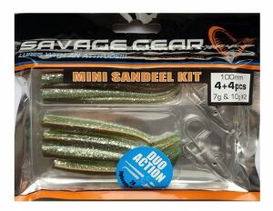 Savage Gear Mini Sandeel Kit 10 cm 10 Parça Renk: Sandeel